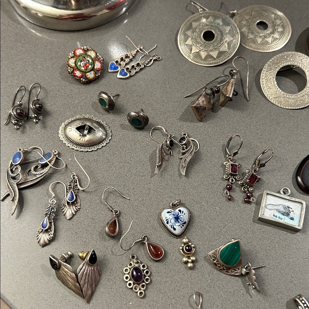 Silver and Gemstone Jewelry Collection - All for one price. - Picture 2 of 3